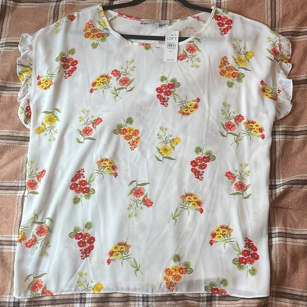 LOFT Floral Top